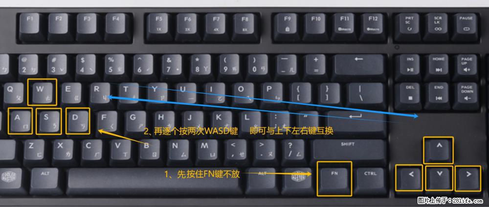键盘，怎样把wasd键与上下左右方向键互换？ - 生活百科 - 恩施生活社区 - 恩施28生活网 es.28life.net